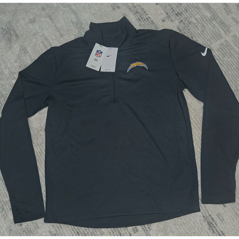 🏈 Los Angeles Chargers Nike Dri-FIT 1/4 Zip Pullover – Men’s Medium – NWT